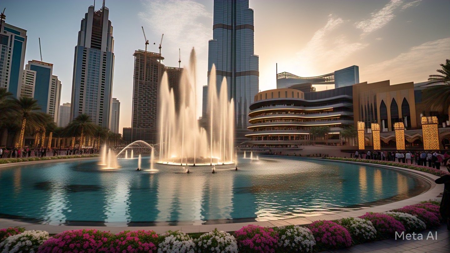 Dubai Fountain Bids Farewell Before Renovation