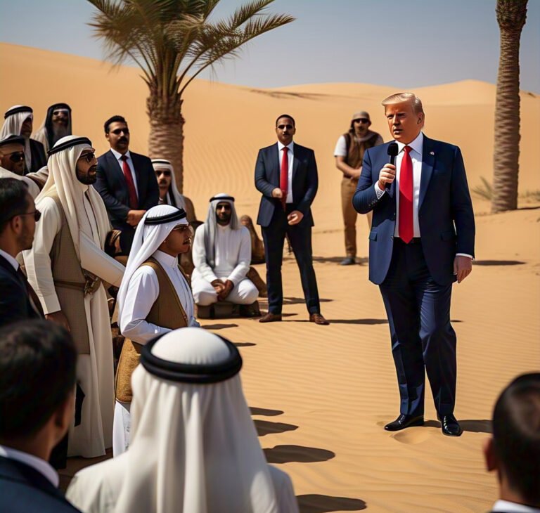 Trump in Abu Dhabi